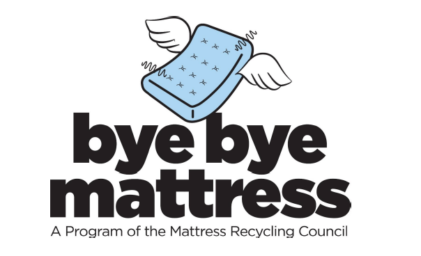 Mattress with wings cartoon