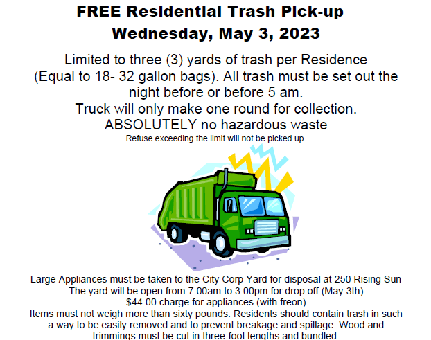 Cartoon Refuse Truck